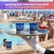 EpicMug Mini Stainless Steel Shot Cup 50ML - Fully Customiza