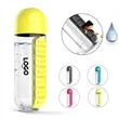 Weekly Pill Organizer Water Bottle
