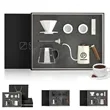 7-in-1 pour over coffee maker set for anniversary gift
