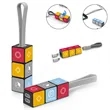 Funny rotation cube 3 in 1 charging cable for phone tablet