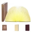Folding book light rechargeable novelty gift for room decor