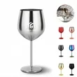 18oz outdoor party unbreakable stainless steel wine glass