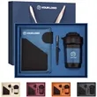Business gift set A5 notebook insulated thermos bottle pen