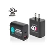 UL Listed 20W Dual-Port PD Fast Charger
