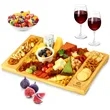 Royal Craft Wood Large Bamboo Cheese Board Tray