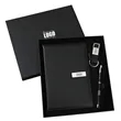 Executive Notebook, Pen & Keychain Gift Set