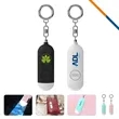 Kelar Rechargeable LED Light Safety Alarm Keychain