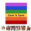 LGBT Rainbow Pride Bandana Face Mask Square Scarf Headwear