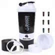 18oz Portable Protein Powder Shaker Bottle