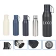 304 Stainless Steel Narrow Mouth Bottle with Carry Handle