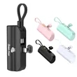 Type-C 5000mah Portable Mini Capsule Power Bank