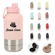 32oz Portable Dog Insulated Water Bottle and Bowls