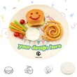 Party biodegradable durable sustainable dinnerware plate