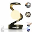 Levitating RGB night light with wireless phone charging