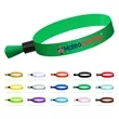 Custom woven polyester wristband