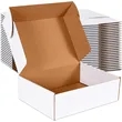 White Corrugated Mailers For Mailing