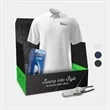PGA TOUR® Polo, Srixon® Golf Balls & Pitchfix® Divot Tool