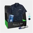 PUMA® MATTR Polo, Srixon® Golf Balls & Divot Tool Gift Set