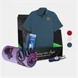 PUMA® Polo, Towel, Srixon® Golf Ball & Divot Tool Gift Set
