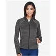 North End Women's Flux Melange Bonded Fleece Jacket