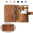 Leather Charging Cable Organizer Bag
