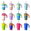 Reduce 14oz Kids Stainless Steel Tumbler with Straw