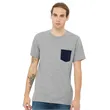 BELLA + CANVAS Men's Jersey Pocket Tee
