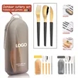 Folding Stainless Steel Cutlery Set with Case
