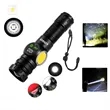 Rechargeable Led Flashlight with Side Light High Lumens