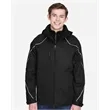 North End Men's Angle 3-In-1 Jacket with Bonded Fleece Liner