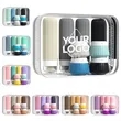 8 Pack Silicone Travel Toiletry Bottles Leakproof Container