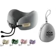 Portable Travel Neck Pillow Foldable Compact & Storage Case