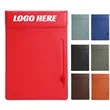Executive A4 Leather Clipboard With Pen Slot
