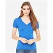 BELLA + CANVAS Women's Triblend Deep V-Neck Tee