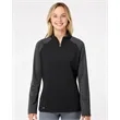 Adidas Women's Ultimate365 Lightweight Raglan Quarter-Zip...