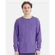 ComfortWash by Hanes Unisex Garment-Dyed Long Sleeve T-Sh...