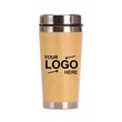Bamboo Coffee Thermos Mug