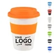 Reusable Plastic Coffee Cup With Lid