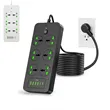 Universal Power Strip with 6 Outlets 4 USB 2 USB C Ports