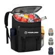 Insulated leak proof cooler lunch backpack for camping
