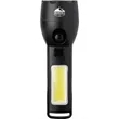 Solar Powered Rechargeable COB Flashlight