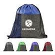 Etched Pocket Drawstring Sportpack