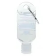 2 OZ. HAND SANITIZER GEL W/CARABINER