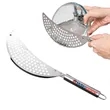 Half Moon Stainless Steel Strainer