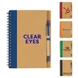 Kraft Cardboard CoverJournal Notebook with Pen