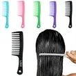 Solid Color Wide Tooth Detangler Comb