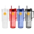 45 oz Oversized Plastic Straw Cup with Handle