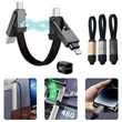 4 In 1 Lanyard Keychain Magnetic Fast Charging Data Cable
