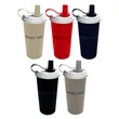 17 oz Fashion Double-Wall Straw Cup