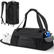 Waterproof Gym Travel Bag: Shoe & Wet Pockets